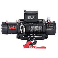 Лебёдка с синтетическим тросом 4300 кг / 9500 lbs 12V - EPIK WINCH