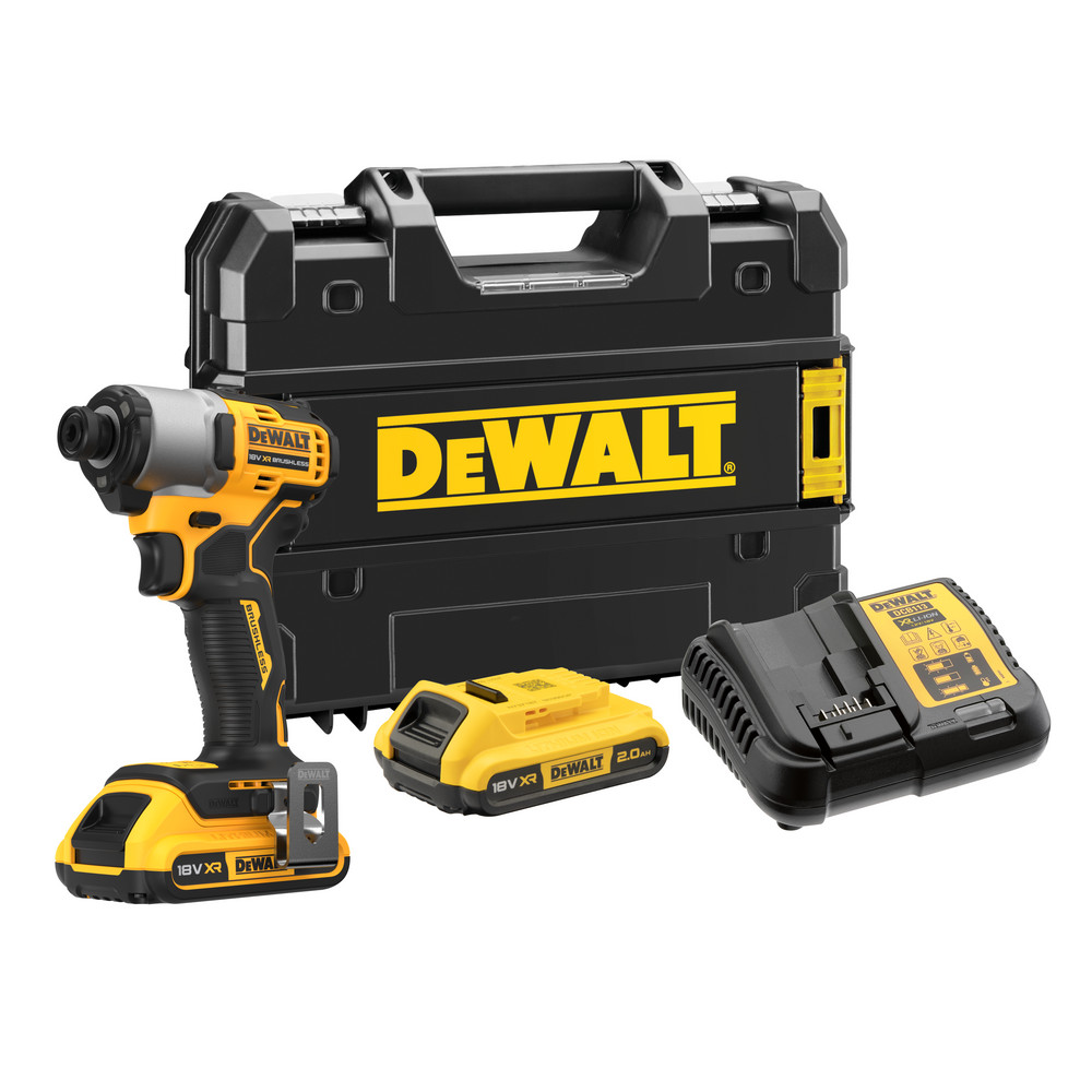 Шуруповерт аккумуляторный импульсный DeWalt DCF850D2T + 2 АКБ - фото 2 - id-p106211078