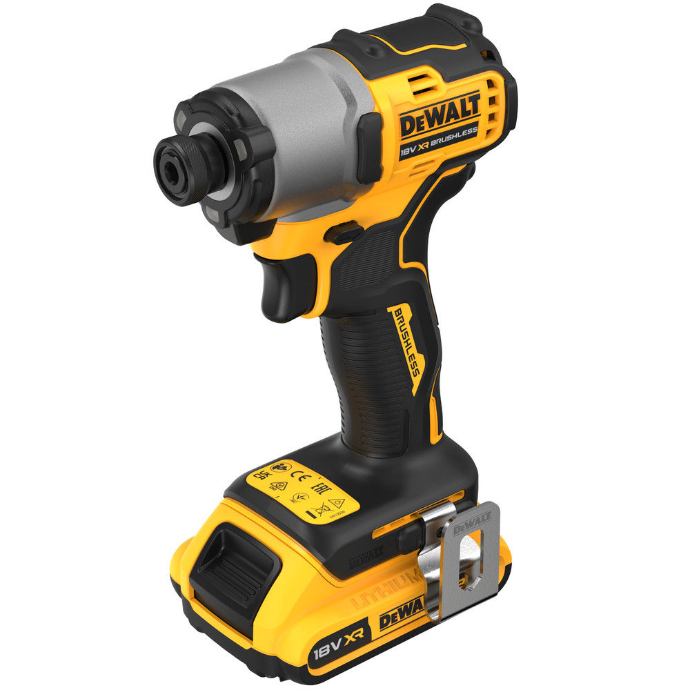 Шуруповерт аккумуляторный импульсный DeWalt DCF850D2T + 2 АКБ - фото 3 - id-p106211078