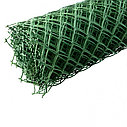 Решетка заборная в рулоне, 1.8 х 25 м, ячейка 90 х 100 мм, пластиковая, зеленая, Россия, фото 4
