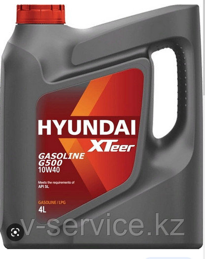 HYUNDAI XTeer Gasoline G500 10W40  (4L) 1041044