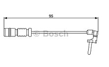 Датчик износа колодок W123(126 540 2017)(BOSCH 1 987 474 901)