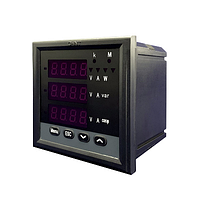 Многофункциональный измерительный прибор PD666-3S4 380В 5A 3ф 96x96 светодиодный дисплей RS485 CHINT*