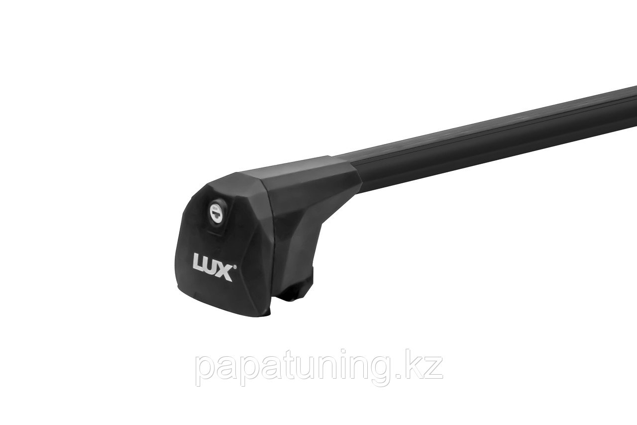 Багажная система БС6 LUX SCOUT черная на интегрированные рейлинги для Volvo V60 II 2018- - фото 3 - id-p107317627