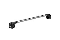 Багажная система БС6 LUX SCOUT серебристая на интегрированные рейлинги для Ford Tourneo Connect II 2012-2018