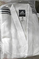 Кимоно тренировочное для дзюдо ADIDAS 500 цвет белый (Дзюдоги)