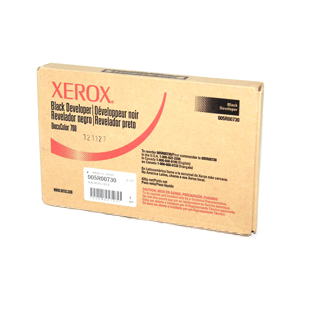 Девелопер Xerox 550/560/700/700i/770 Pro, C75/J75, чёрный
