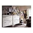 Шкаф для обуви с 4 отделениями ХЕМНЭС белый ИКЕА, IKEA, фото 3