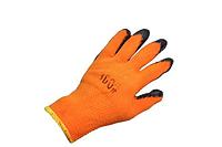 Плотные прорезиненные перчатки оранжевые 300# (не оригинал) (480шт)