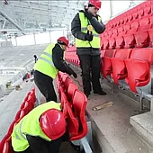 Услуги в сфере стадионного оборудования