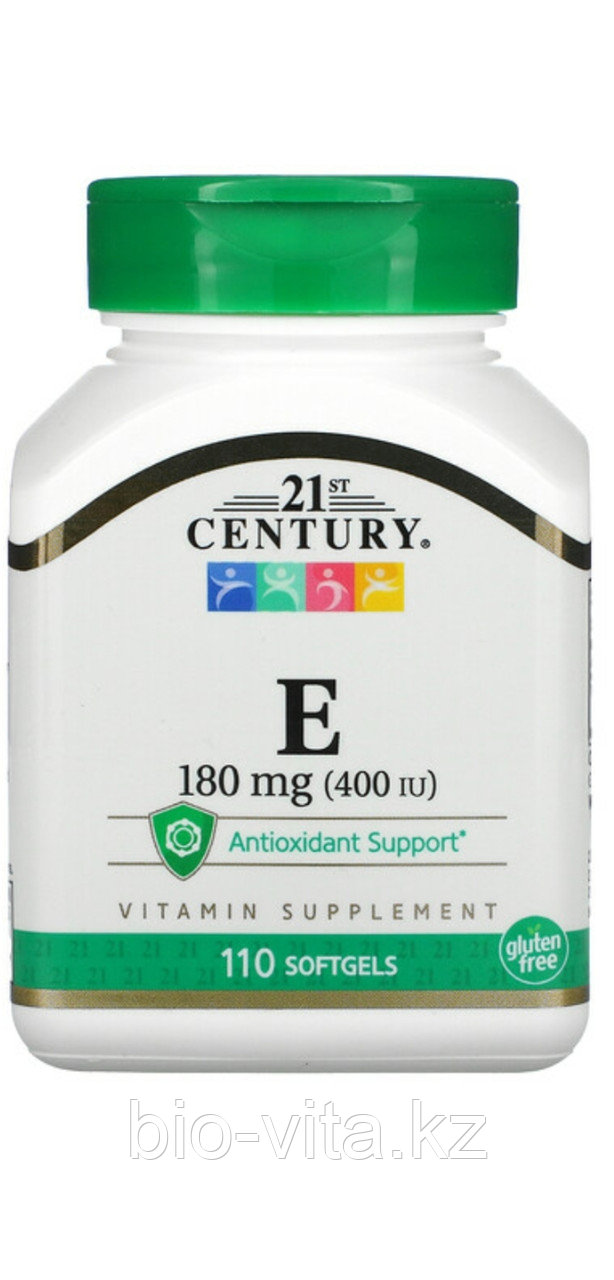 Витамин Е. Vitamin E 400 IU 110 капсул.