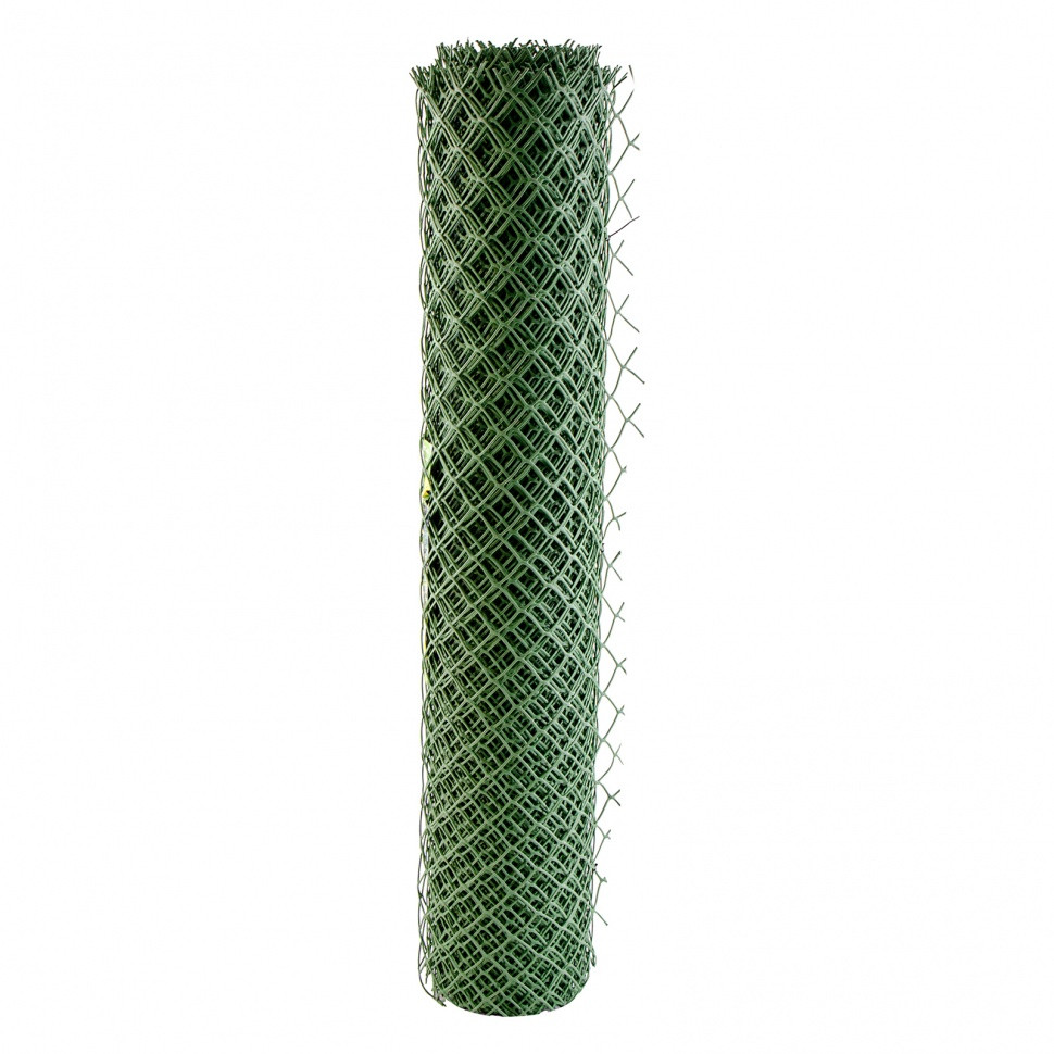 Решетка заборная в рулоне, облегченная, 1.5 х 25 м, ячейка 70 х 70 мм, пластиковая, зеленая, Россия - фото 2 - id-p98262315