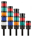 Светодиодные сигнальные колонны диаметром 70 мм