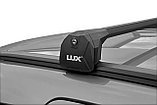 Багажная система БС6 LUX SCOUT черная на интегрированные рейлинги для Lexus NX I 2017-2021, фото 5