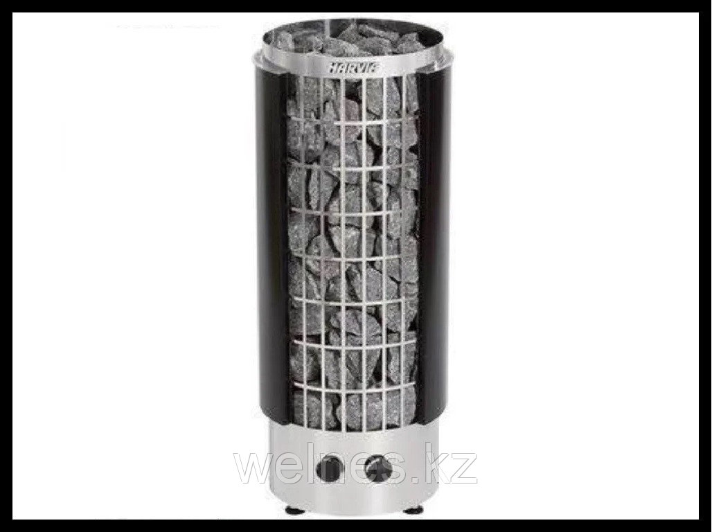 Электрическая печь для сауны Harvia Cilindro PC70H Black со встроенным пультом (мощность=6,8 кВт)