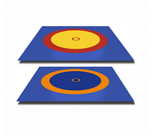 Борцовский ковер 10х10м (с матами ППЭ толщина 5 см)