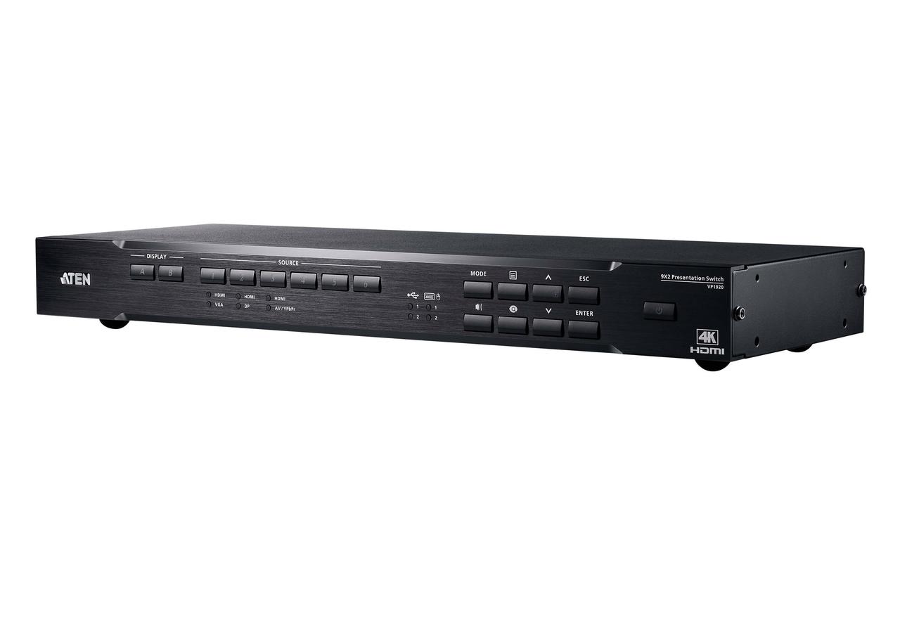 9 x 2 4K Презентационный матричный коммутатор VP1920 ATEN