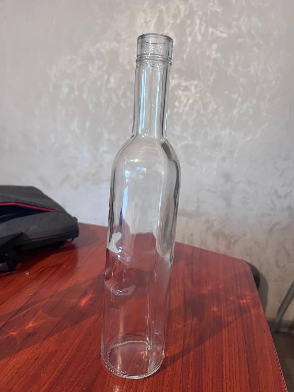 Винная бутылка 0.5 л без дна - фото 1 - id-p107327019