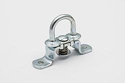 Поворотная скоба сп-10, оцинкованная,19×51