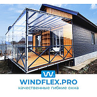 Гибкие окна ПВХ - Установка мягких окон - Windflex