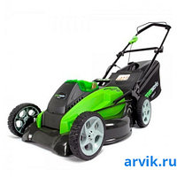 Газонокосилка аккумуляторная GreenWorks G40LM45