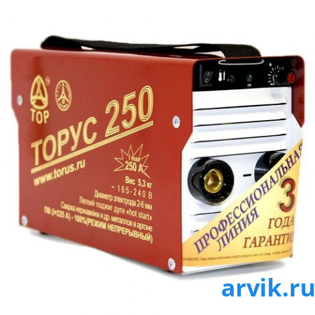 Сварочный инвертор ТОРУС-250 ЭКСТРА