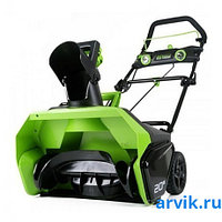 Снегоуборщик аккумуляторный GreenWorks GD40SB