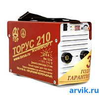 Сварочный инвертор ТОРУС-210 КОМФОРТ (+провода)