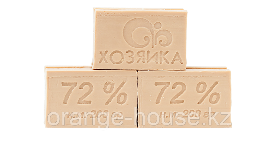 Хозяйственное мыло «Хозяйка» 72% 200гр не упакованное