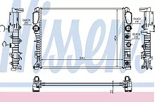 Радиатор W211(M112)(211 500 01 02)(STELLOX 10-25454-SX)