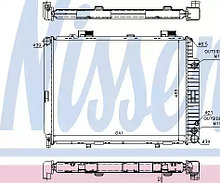 Радиатор W210(M112)(210 500 28 03/30 03)(STELLOX 10-25093-SX)