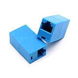 Connector RJ-45/RJ-45, oem (синие), фото 3