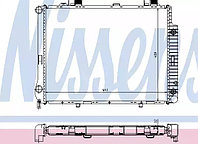 Радиатор W210(M104)(210 500 09 03)(NISSENS 62666 A)(АКЦИЯ)