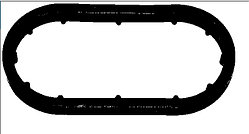 Прокладка теплообменника 112 184 02 61(ELRING 130.240)