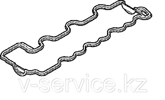 Прокладка клапанной крышки M112(112 016 03 21)(ELRING 130.280), фото 1