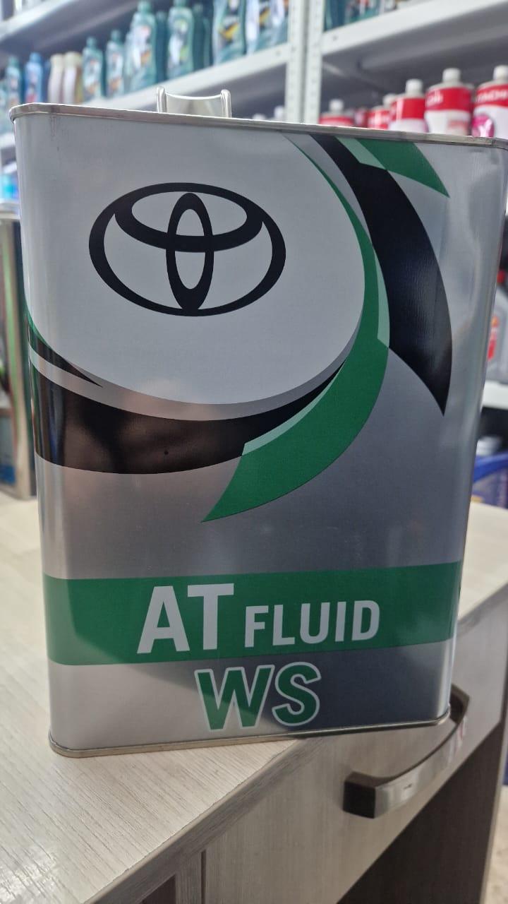 Трансмиссионное масло Toyota ATF WS 4 литра