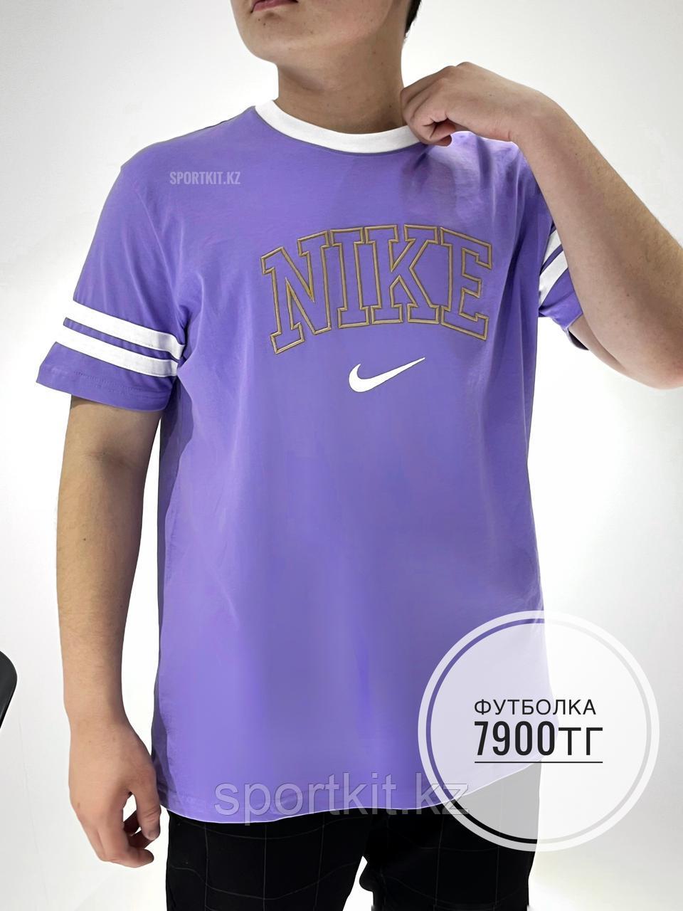 Футболка Nike винтаж фиол 09760
