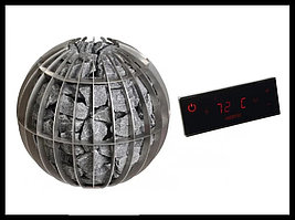 Электрическая печь для сауны Harvia Globe GL70 в комплекте с сенсорным пультом управления (мощность=6,9 кВт)