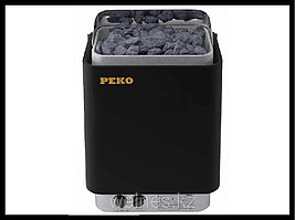 Электрическая печь для сауны Peko EH-80 Black со встроенным пультом (мощность=8,0 кВт)