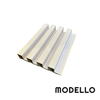Декоративные рейки "Modello"  3000 x150 мм. (цвет: Белый)