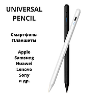 IPAd, IPhone, Samsung, Xiaomi, Huawei және т.б. арналған әмбебап белсенді стилус, USB-C зарядтау, магнит.