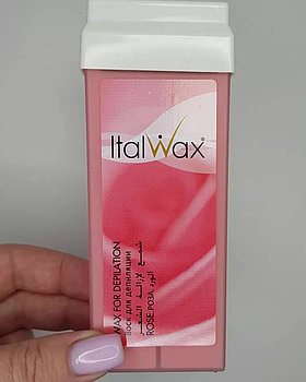 Italwax «Роза » воск в картридже для депиляции 100 мл.