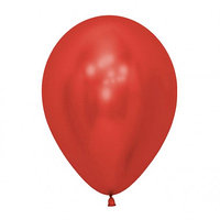 Воздушные шары R 12 REFLEX СRYSTAL красный (хром) 915