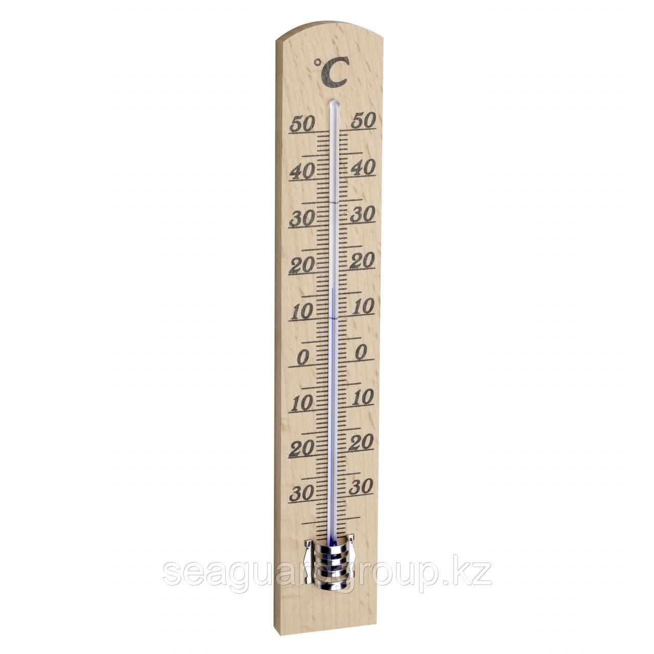 Термометр аналоговый из бука