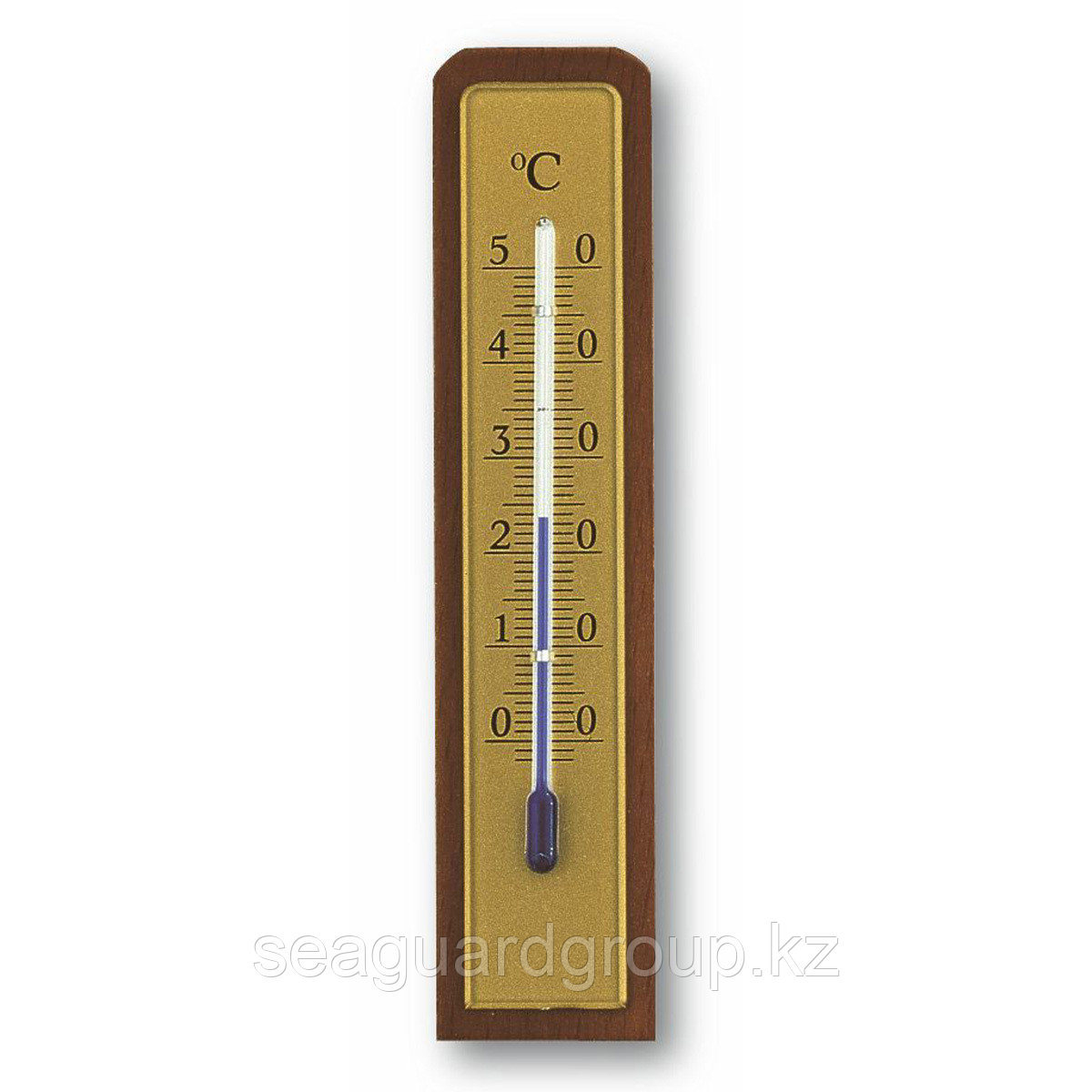 Термометр аналоговый из дерева