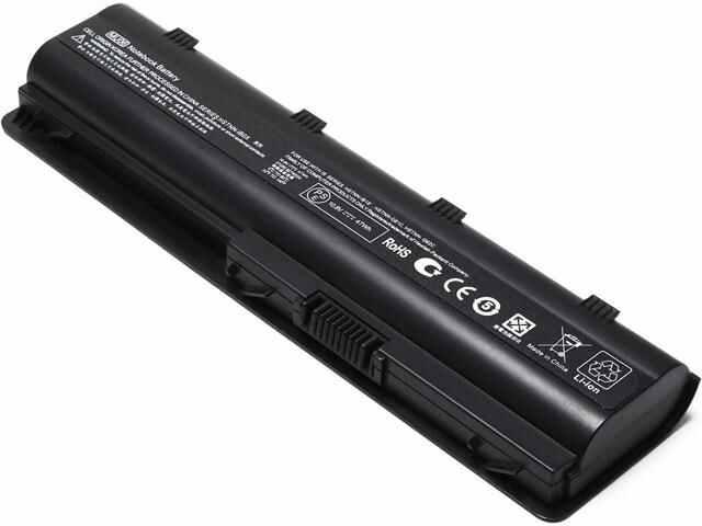 Аккумулятор для ноутбука HP Compaq G6 CQ42 MU06 MU09 10.8V (совместим с 11.1V) 4400mah, батарейка - фото 1 - id-p107339332