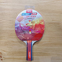 Теннисная ракетка "Start line" Level 200 (анатомическая). Ракетка для настольного тенниса.