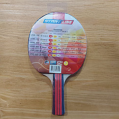 Теннисная ракетка "Start line" Level 200 (коническая). Ракетка для настольного тенниса.