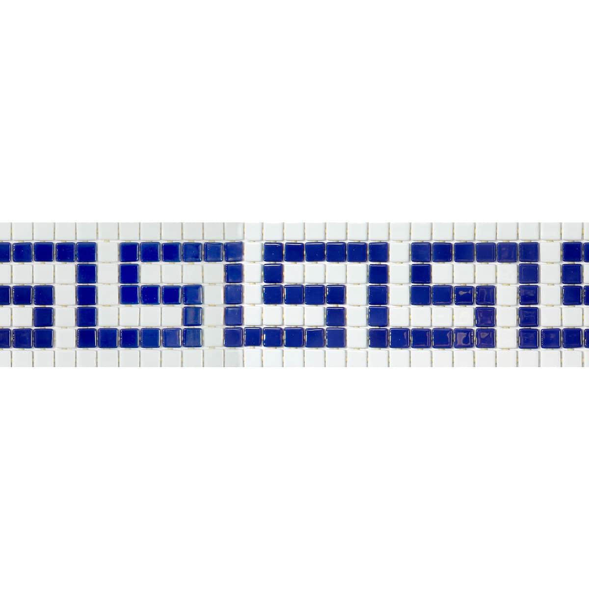 Стеклянная мозаика-бордюр Alttoglass Cenefa для бассейна - фото 2 - id-p107341277