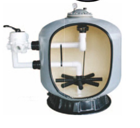 Песочный фильтр для бассейна Able-tech SP 700 (производительность=19,5 м3/ч, полиэтиленовый, боковой клапан) - фото 3 - id-p107340321